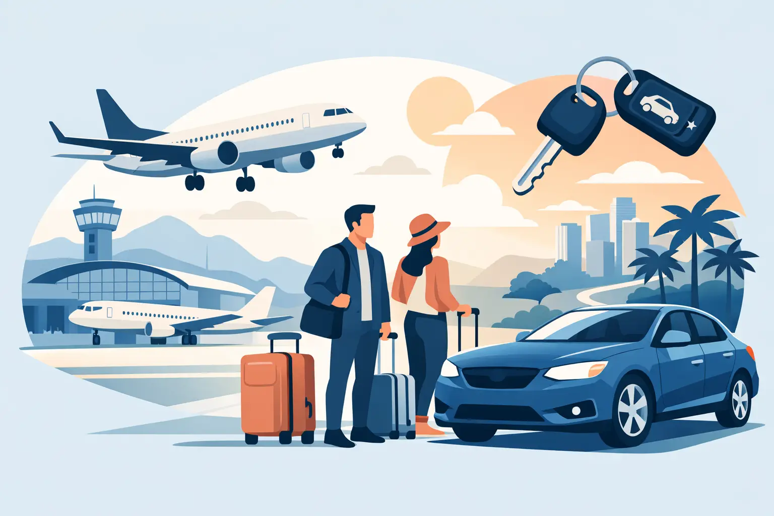 Faut-il louer une voiture après un long vol ?